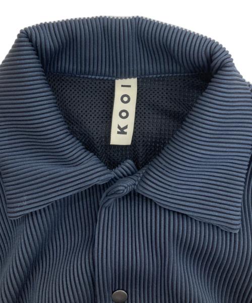 kooi（コーイ）kooi (コーイ) RIPPLE JACKET ネイビー サイズ:1の古着・服飾アイテム