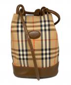 Burberry'sバーバリーズ）の古着「ノバチェックショルダーバッグ」｜ベージュ