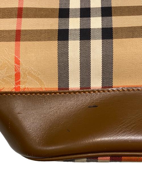 Burberry's（バーバリーズ）Burberry's (バーバリーズ) ノバチェックショルダーバッグ ベージュの古着・服飾アイテム