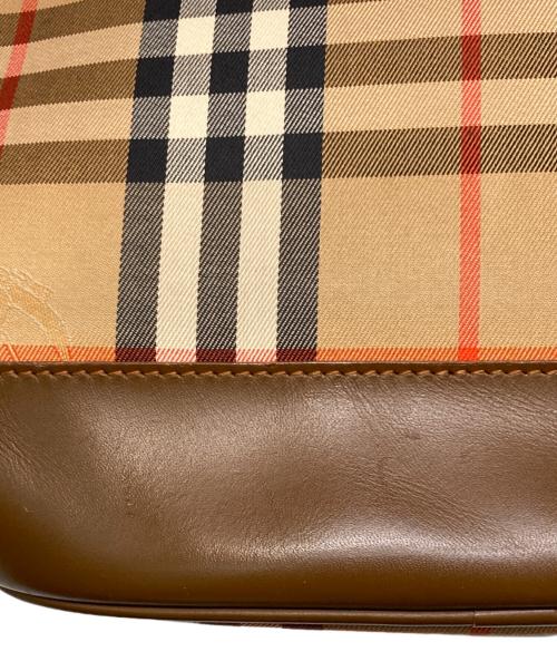 Burberry's（バーバリーズ）Burberry's (バーバリーズ) ノバチェックショルダーバッグ ベージュの古着・服飾アイテム