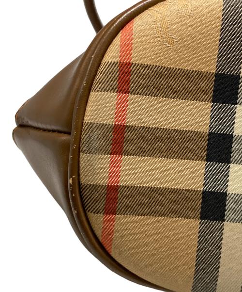 Burberry's（バーバリーズ）Burberry's (バーバリーズ) ノバチェックショルダーバッグ ベージュの古着・服飾アイテム