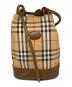 Burberry's（バーバリーズ）の古着「ノバチェックショルダーバッグ」｜ベージュ