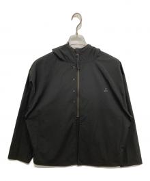CONTE STRUT（コンテストラット）の古着「HALF-ZIP HOODIE SHIRT -2.COLOR-」｜ブラック