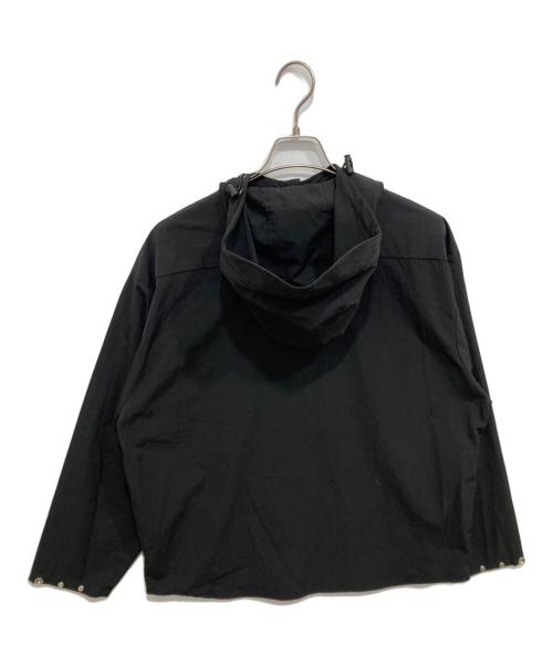 CONTE STRUT（コンテストラット）conte strut (コンテストラット) HALF-ZIP HOODIE SHIRT -2.COLOR- ブラック サイズ:Lの古着・服飾アイテム