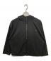 conte strut（コンテストラット）の古着「HALF-ZIP HOODIE SHIRT -2.COLOR-」｜ブラック