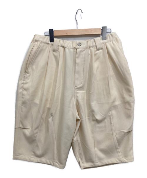 TBPR（タイトブース プロダクション）TBPR (タイトブース プロダクション) ハーフパンツ ホワイト サイズ:Lの古着・服飾アイテム