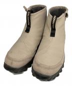 SALOMONサロモン）の古着「SNOWCLOG MID/スノーブーツ」｜ベージュ