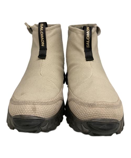 SALOMON（サロモン）SALOMON (サロモン) SNOWCLOG MID/スノーブーツ ベージュ サイズ:27.5の古着・服飾アイテム