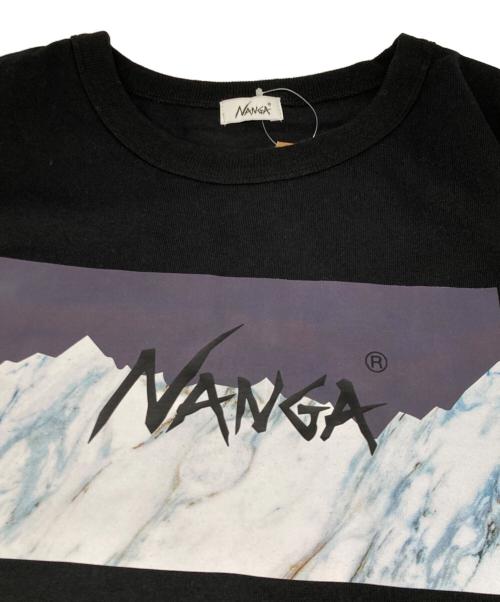 NANGA（ナンガ）NANGA (ナンガ) プリントTシャツ ブラック サイズ:FREE 未使用品の古着・服飾アイテム