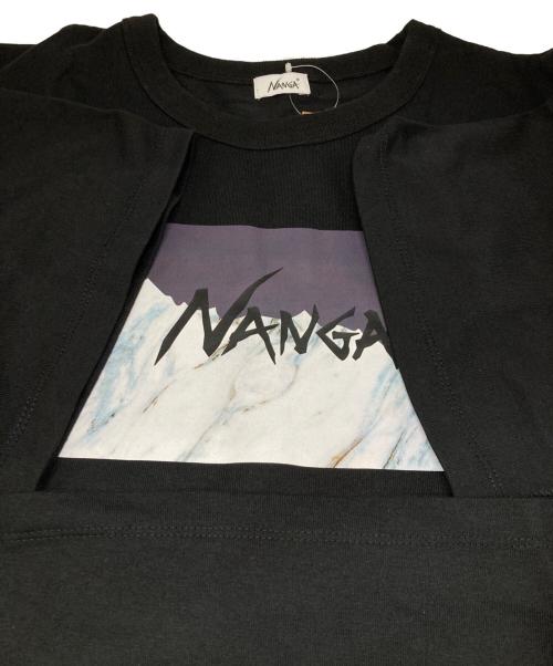 NANGA（ナンガ）NANGA (ナンガ) プリントTシャツ ブラック サイズ:FREE 未使用品の古着・服飾アイテム