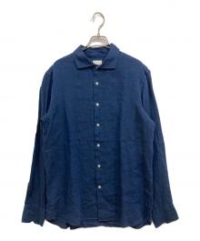 MACKINTOSH PHILOSOPHY（マッキントッシュ フィロソフィー）の古着「リネンシャツ」｜ネイビー
