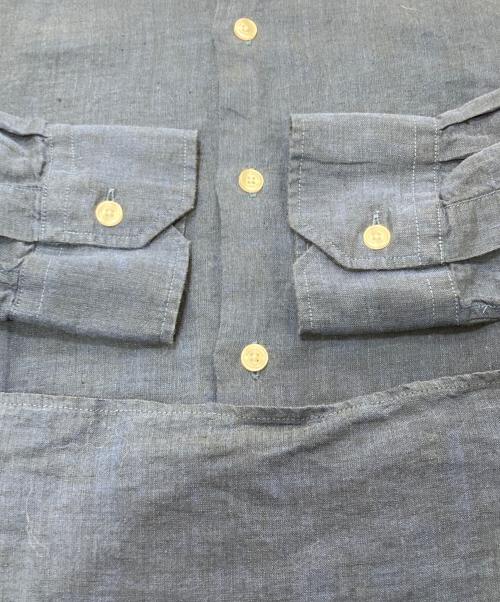 MACKINTOSH PHILOSOPHY（マッキントッシュ フィロソフィー）MACKINTOSH PHILOSOPHY (マッキントッシュ フィロソフィー) リネンシャツ ネイビー サイズ:SIZE42の古着・服飾アイテム