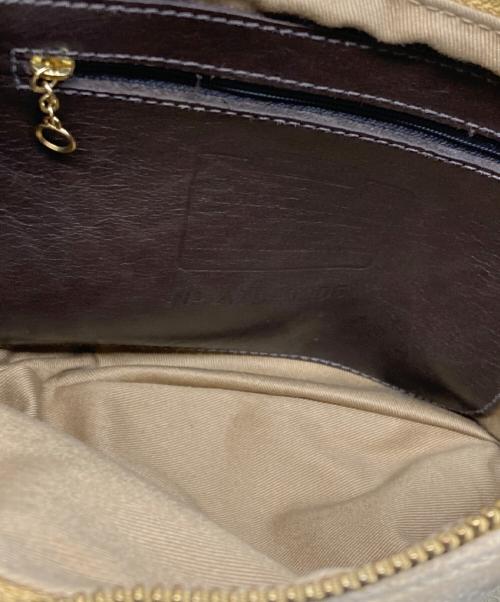 COACH（コーチ）COACH (コーチ) 舟形スエードワンショルダーバッグ ベージュの古着・服飾アイテム