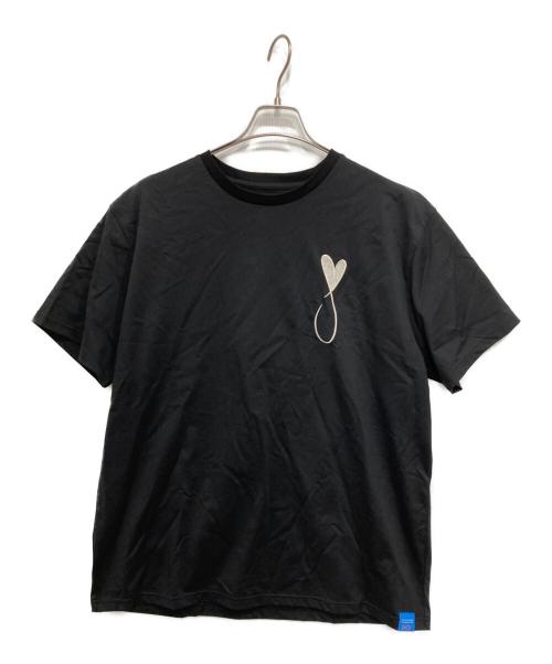 MAISON HONORE（メゾンオノレ）MAISON HONORE (メゾンオノレ) 刺繍Tシャツ ブラック サイズ:XLの古着・服飾アイテム