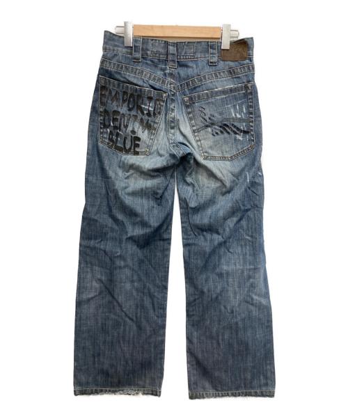 EMPORIO ARMANI（エンポリオ アルマーニ）EMPORIO ARMANI (エンポリオ アルマーニ) デニムパンツ ブルー サイズ:W31の古着・服飾アイテム