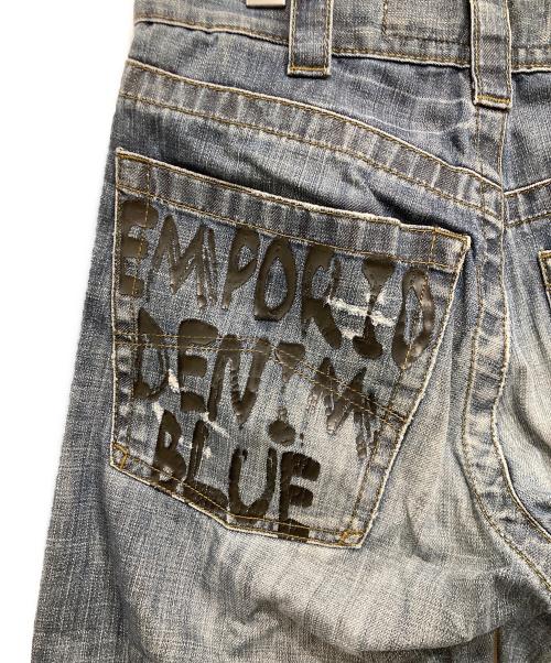 EMPORIO ARMANI（エンポリオ アルマーニ）EMPORIO ARMANI (エンポリオ アルマーニ) デニムパンツ ブルー サイズ:W31の古着・服飾アイテム