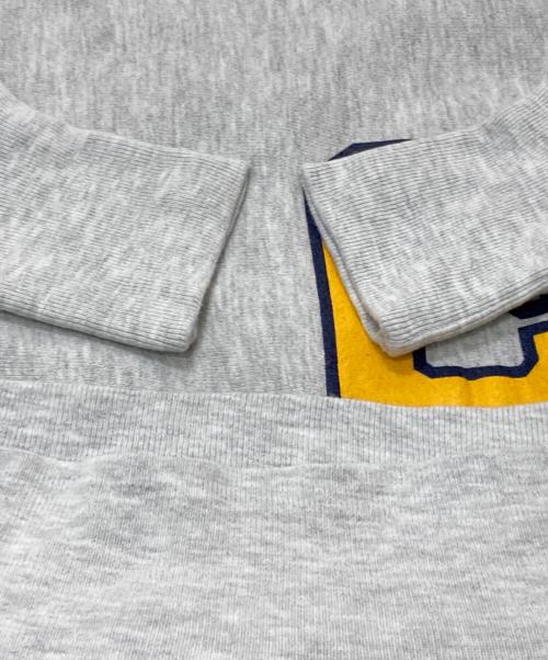 Champion（チャンピオン）Champion (チャンピオン) 90’s両面プリントリバースウィーブスウェット グレー サイズ:Sの古着・服飾アイテム