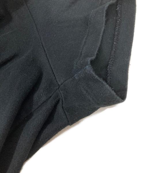 BURBERRY BLUE LABEL（バーバリー ブルー レーベル）BURBERRY BLUE LABEL (バーバリー ブルー レーベル) 胸刺繍Tシャツ ブラック サイズ:38の古着・服飾アイテム
