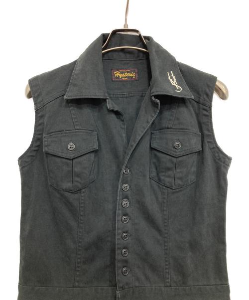 Hysteric Glamour（ヒステリックグラマー）Hysteric Glamour (ヒステリックグラマー) オールインワン ブラック サイズ:不明（印字消え）の古着・服飾アイテム