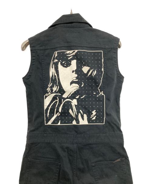Hysteric Glamour（ヒステリックグラマー）Hysteric Glamour (ヒステリックグラマー) オールインワン ブラック サイズ:不明（印字消え）の古着・服飾アイテム
