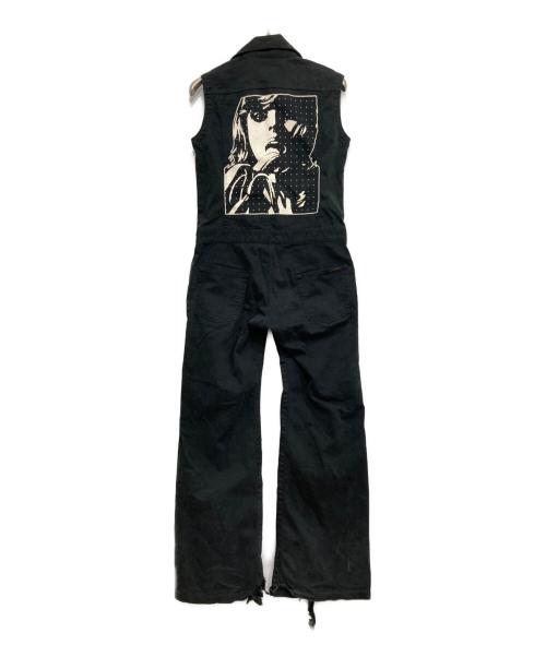 Hysteric Glamour（ヒステリックグラマー）Hysteric Glamour (ヒステリックグラマー) オールインワン ブラック サイズ:不明（印字消え）の古着・服飾アイテム