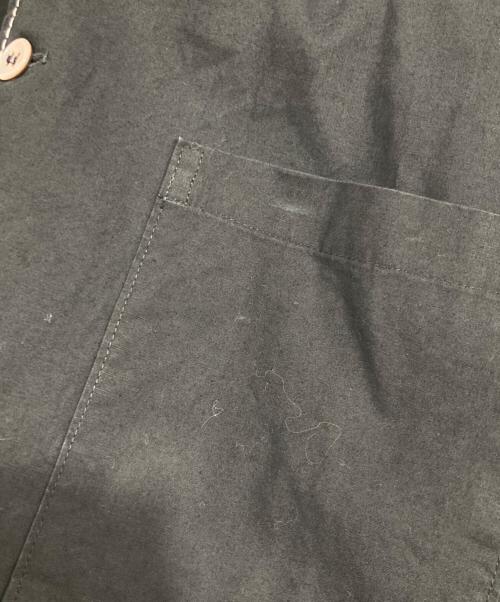 Y's（ワイズ）Y's (ワイズ) ステッチデザインコットン長袖シャツ ブラック サイズ:表記なしの古着・服飾アイテム
