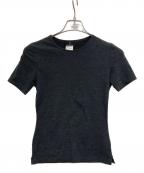Y'sワイズ）の古着「ストレッチタイト半袖Tシャツ」｜ブラック