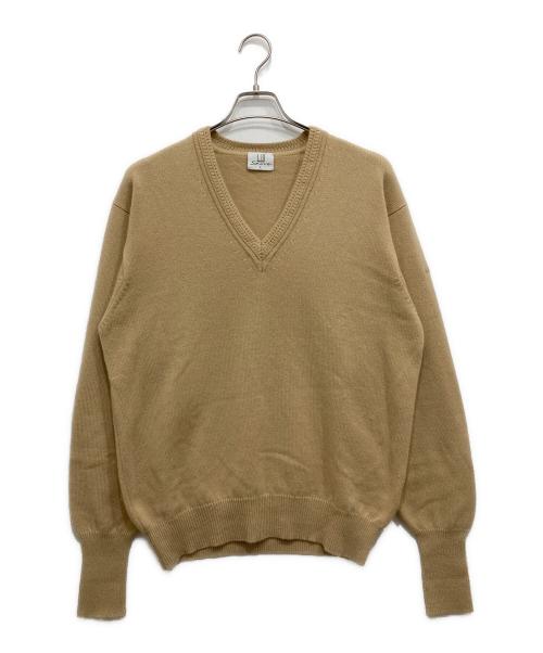 dunhill sport（ダンヒルスポーツ）dunhill sport (ダンヒルスポーツ) カシミヤニット ベージュ サイズ:FREEの古着・服飾アイテム