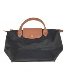 LONGCHAMP（ロンシャン）の古着「ルプリアージュ」｜ブラック