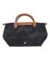 LONGCHAMP (ロンシャン) ルプリアージュ ブラック：7000円