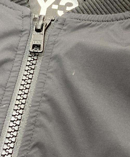 Y-3（ワイスリー）Y-3 (ワイスリー) W SILK NYLON GRAPHIC BLOUSON/ナイロンブルゾン ブラック サイズ:Sの古着・服飾アイテム