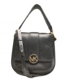 MICHAEL KORS（マイケルコース）の古着「Lillie Medium Leather Messenger/ショルダーバッグ」
