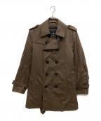BURBERRY BLACK LABELバーバリーブラックレーベル）の古着「ライナー付きトレンチコート」｜ブラウン