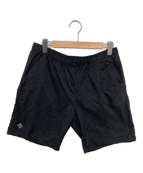 DESCENTE ALLTERRAIN（デザイント オルテライン）Descente ALLTERRAIN (デザイント オルテライン) NYLON WR HALF PANTS ブラック サイズ:XLの古着・服飾アイテム