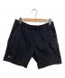 Descente ALLTERRAIN（デザイント オルテライン）の古着「NYLON WR HALF PANTS」｜ブラック