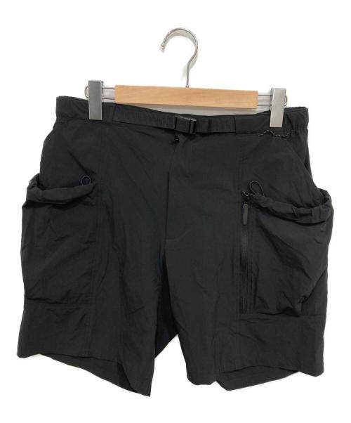 DESCENTE ALLTERRAIN（デザイント オルテライン）Descente ALLTERRAIN (デザイント オルテライン) Cordura Nylon Half Pants ブラック サイズ:Lの古着・服飾アイテム