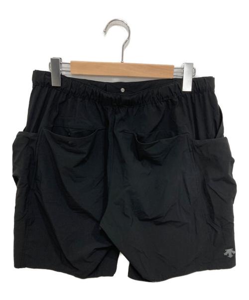 DESCENTE ALLTERRAIN（デザイント オルテライン）Descente ALLTERRAIN (デザイント オルテライン) Cordura Nylon Half Pants ブラック サイズ:Lの古着・服飾アイテム