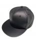 KIJIMA TAKAYUKI（キジマタカユキ）の古着「LAMB LEATHER TRUCKER CAP」｜ブラック