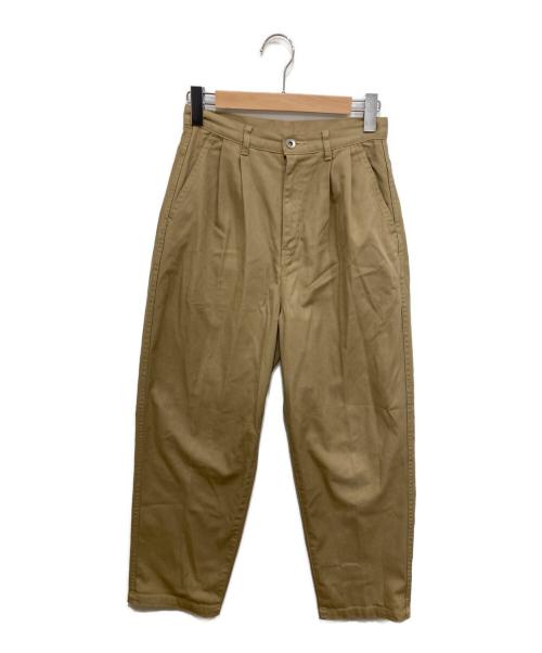 DANTON（ダントン）DANTON (ダントン) ツータックパンツ ベージュ サイズ:38の古着・服飾アイテム
