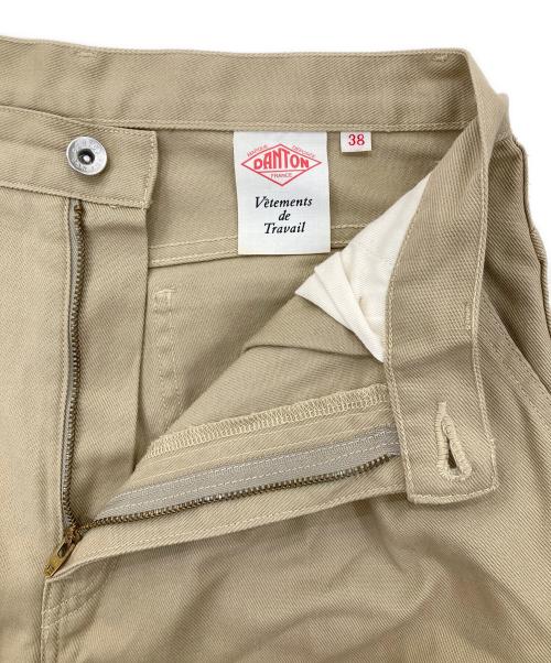 DANTON（ダントン）DANTON (ダントン) ツータックパンツ ベージュ サイズ:38の古着・服飾アイテム