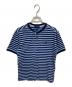 POLO RALPH LAUREN（ポロ・ラルフローレン）の古着「ヘンリーネックボーダーTシャツ」｜ブルー