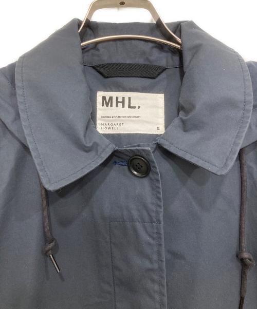 MHL（エムエイチエル）MHL (エムエイチエル) フーデッドコート ネイビー サイズ:Ⅱの古着・服飾アイテム