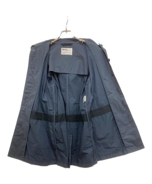 MHL（エムエイチエル）MHL (エムエイチエル) フーデッドコート ネイビー サイズ:Ⅱの古着・服飾アイテム