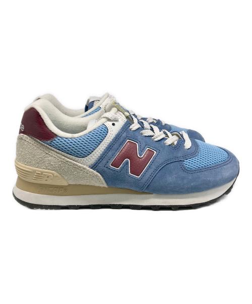 NEW BALANCE（ニューバランス）NEW BALANCE (ニューバランス) ローカットスニーカー スカイブルー サイズ:24cmの古着・服飾アイテム