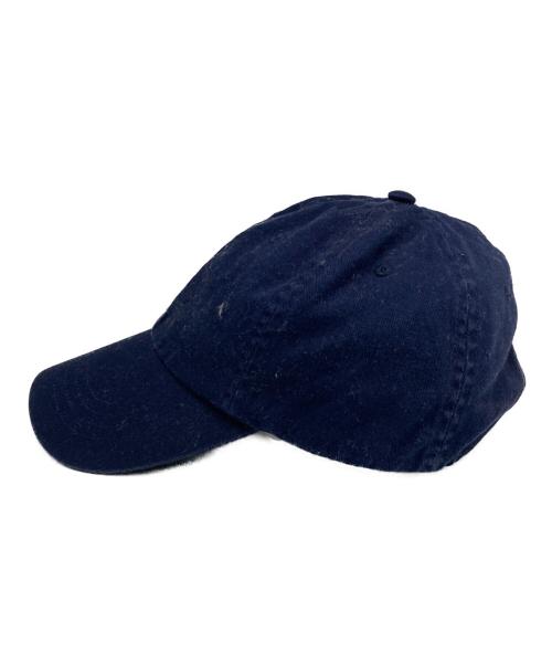 POLO RALPH LAUREN（ポロ・ラルフローレン）POLO RALPH LAUREN (ポロ・ラルフローレン) ロゴキャップ ネイビーの古着・服飾アイテム