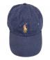 POLO RALPH LAUREN (ポロ・ラルフローレン) ロゴキャップ ネイビー：6000円