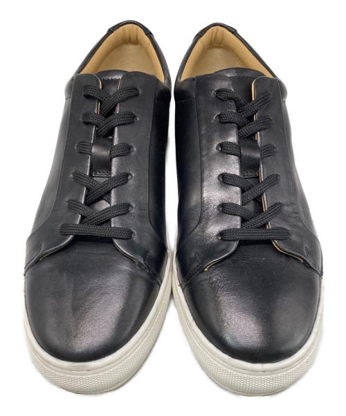 SHOO IN SHOE（ショーインシュー）SHOO IN SHOE (ショーインシュー) オールレザースニーカー ブラック サイズ:41の古着・服飾アイテム