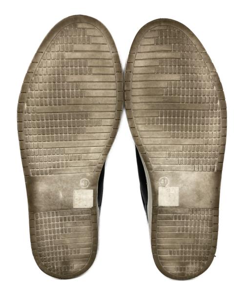 SHOO IN SHOE（ショーインシュー）SHOO IN SHOE (ショーインシュー) オールレザースニーカー ブラック サイズ:41の古着・服飾アイテム