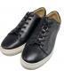 SHOO IN SHOE（ショーインシュー）の古着「オールレザースニーカー」｜ブラック
