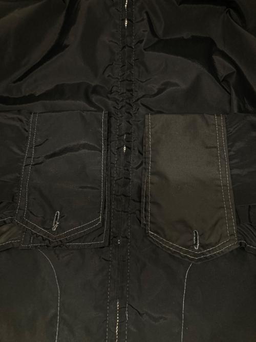 USED（ユーズド）USED (ユーズド) ジップアップジャケット ブラック サイズ:不明の古着・服飾アイテム